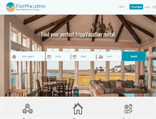 Tablet Screenshot of frippvacation.com